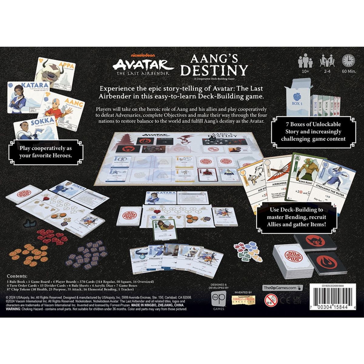 Avatar the Last Airbender - Aang's Destiny Deckbuilding Game