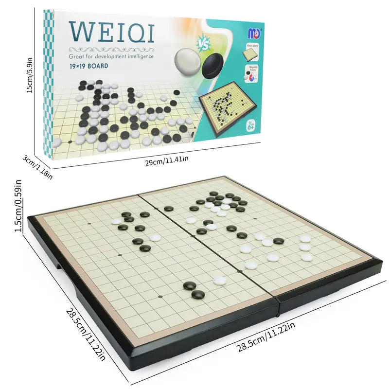 Magnetic Go Game Set: WEIQI (Chinese Go)