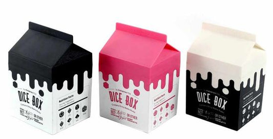 Milk Carton Dice Box - Various