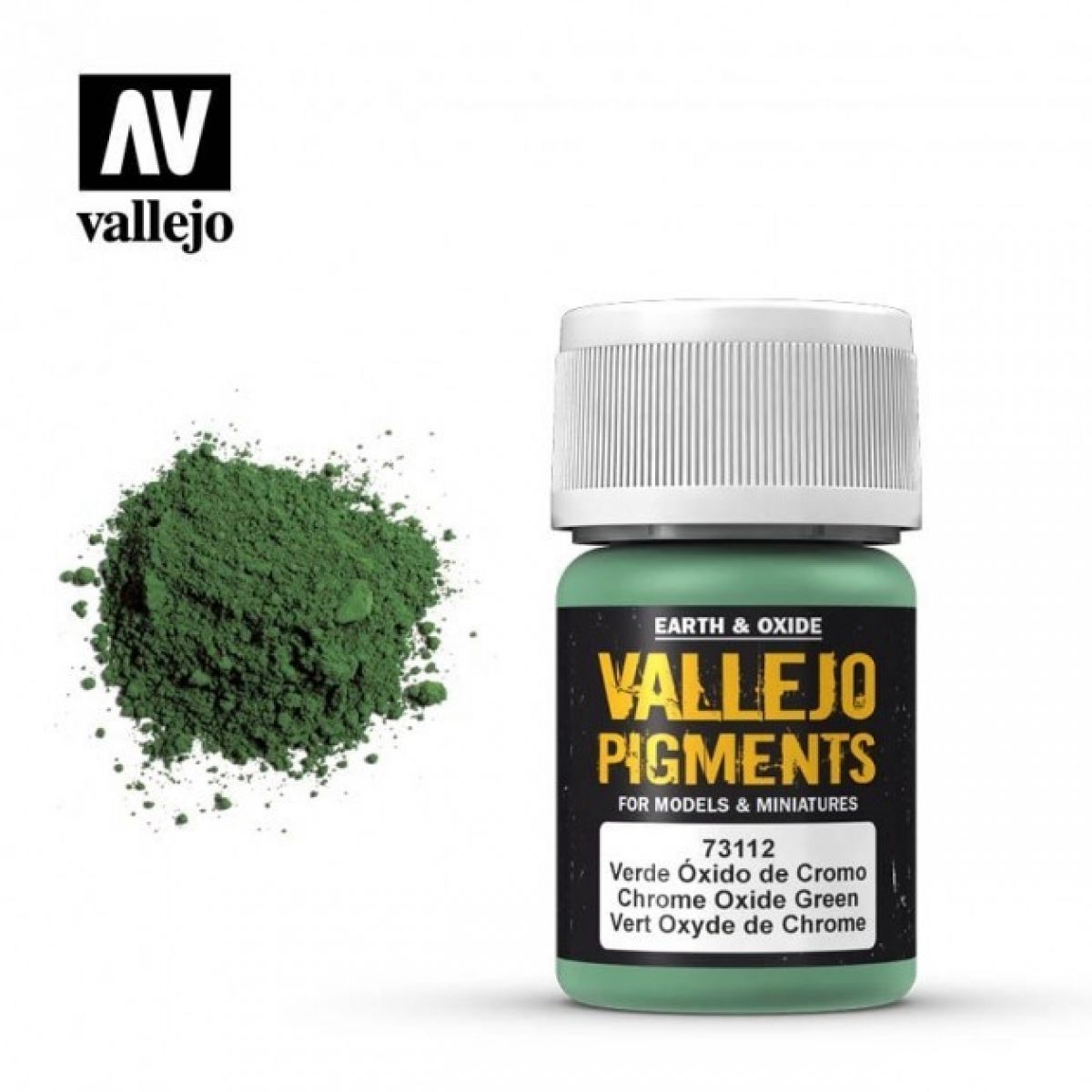 Vallejo - Pigments - Chrome Oxide Green 30 ml