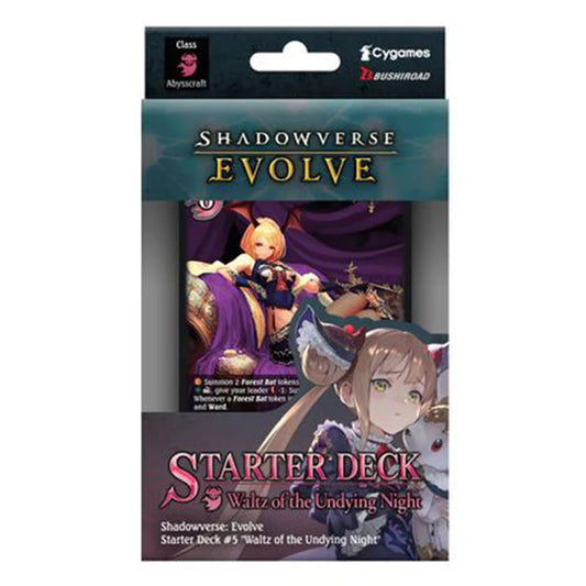 [Shadowverse: Evolve] SD05 Waltz of the Undying Night Starter Deck