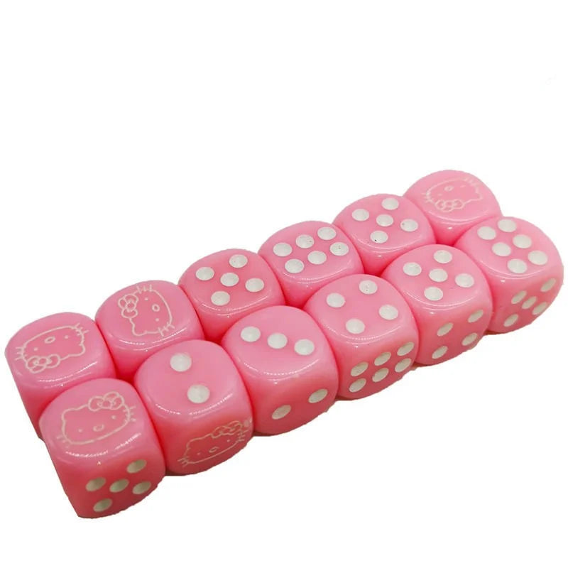 Hello Kitty Pink Dice (12 pack)