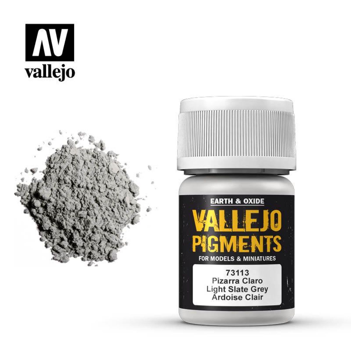 Vallejo - Pigments - Light Slate Grey 30 ml