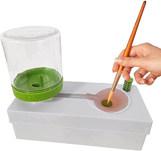 Paint Brush Pot with refillable water