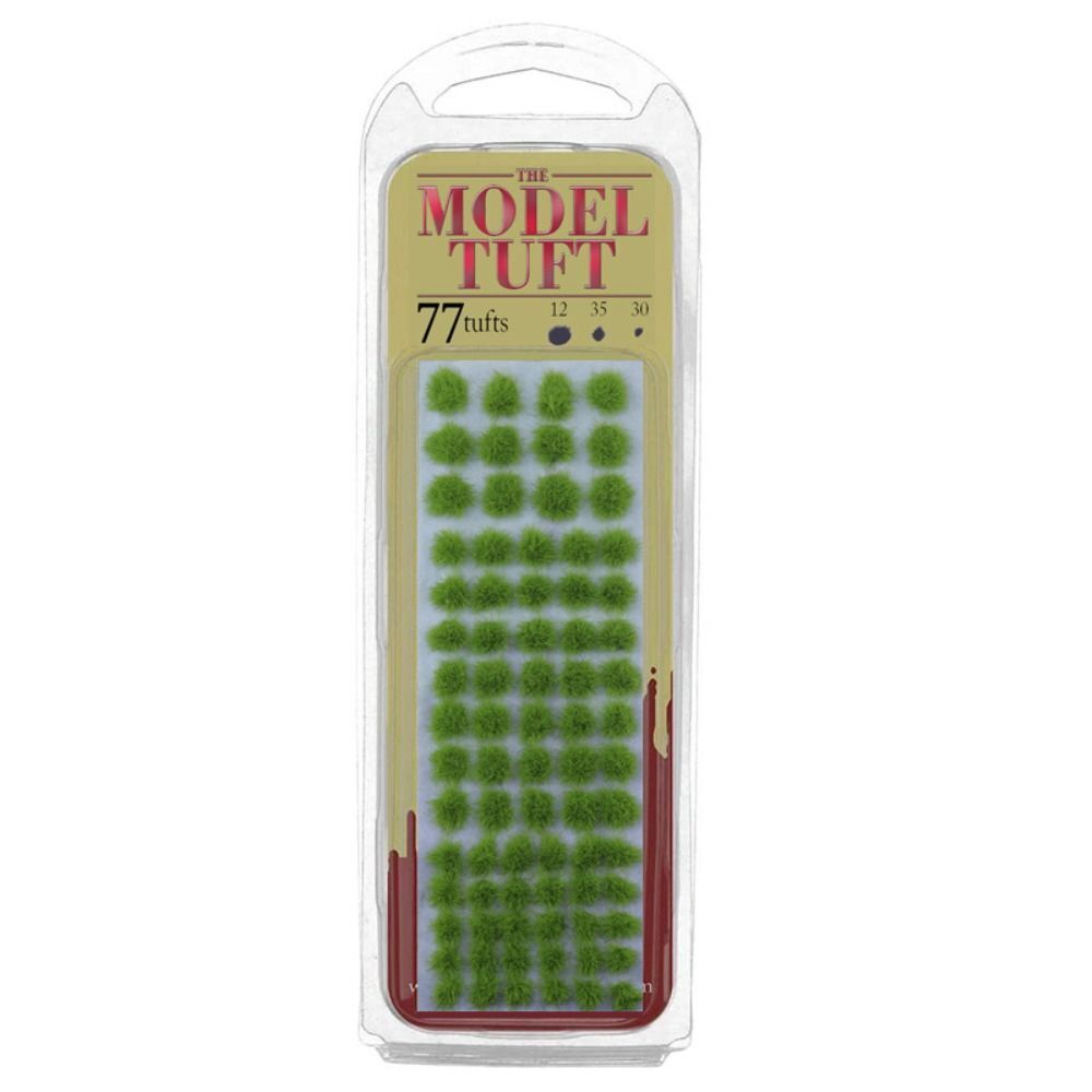 Model Tuff: Grass Tufts Scenery - green field