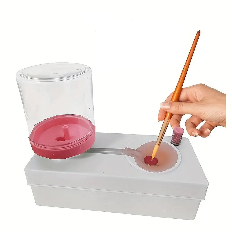 Paint Brush Pot with refillable water