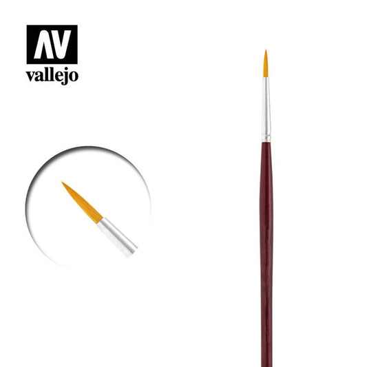 Vallejo - Brushes - Detail - Round Synthetic Brush N0. 5/0