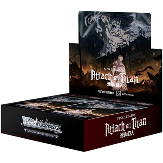 [Weiss Schwarz] Attack on Titan: Final Season Booster Box